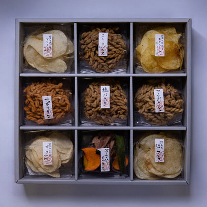 詰め合わせギフト9袋】特選ぽてち&野菜&揚げパスタ – 麻布十番 杵屋 詰め合わせギフト9袋】特選ぽてち&野菜&揚げパスタ – 麻布十番 杵屋