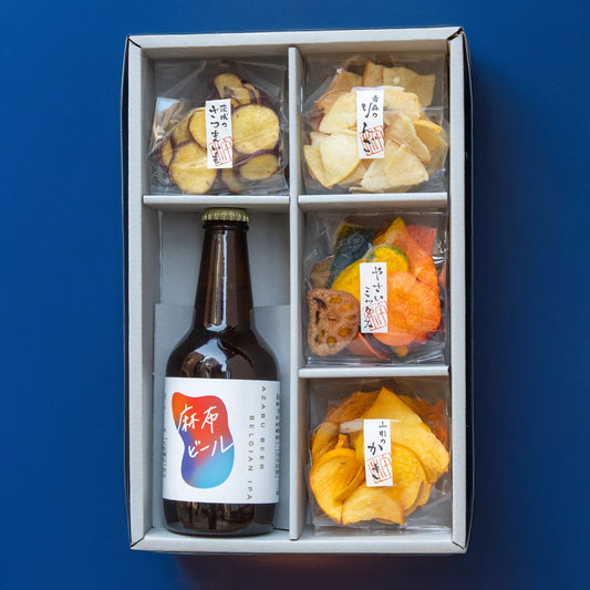 麻布ビール＋野菜フルーツ4点ギフト